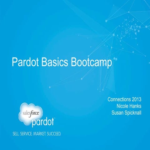 Pardot Basics Bootcamp
