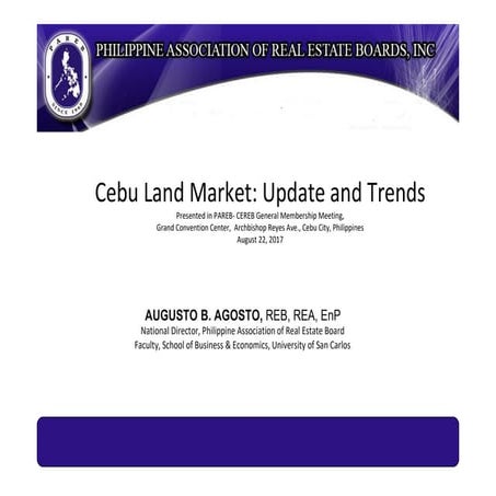 Cebu Land Market: Updates and Trends