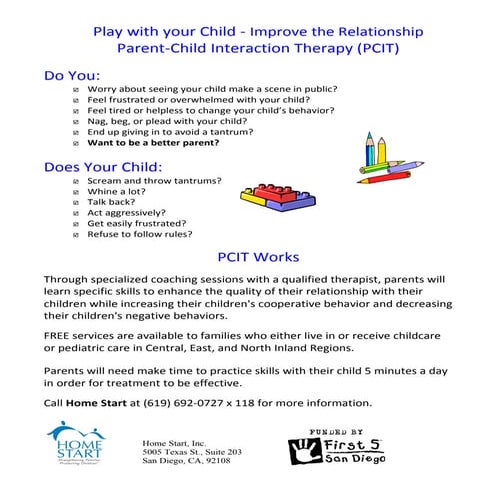 Parent Child Interaction Therapy