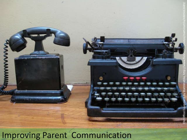 Parent communication