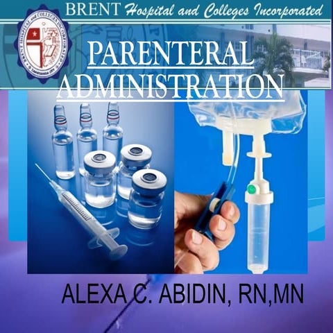 Parenteral Administration