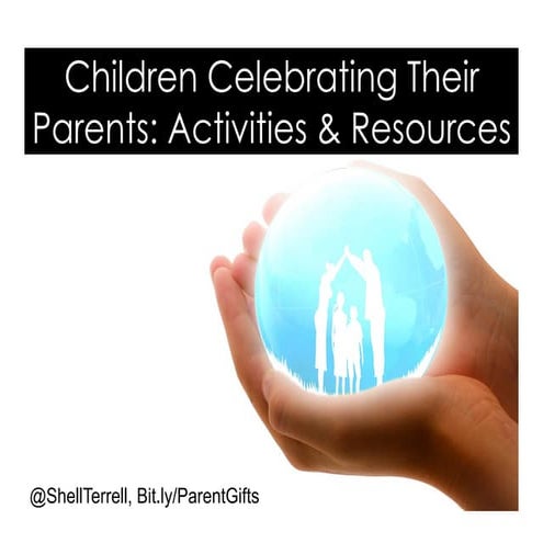 Children Celebrating Their Parents with Homemade Gifts