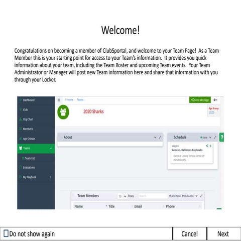Parent - Getting Started