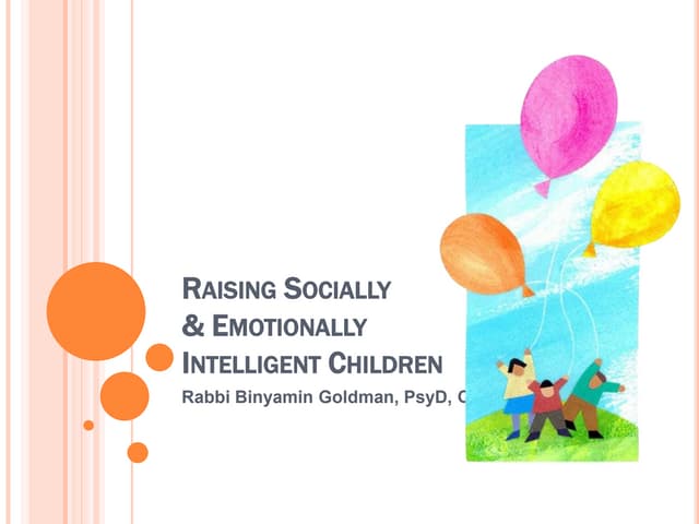 Emotionally Intelligent Parenting