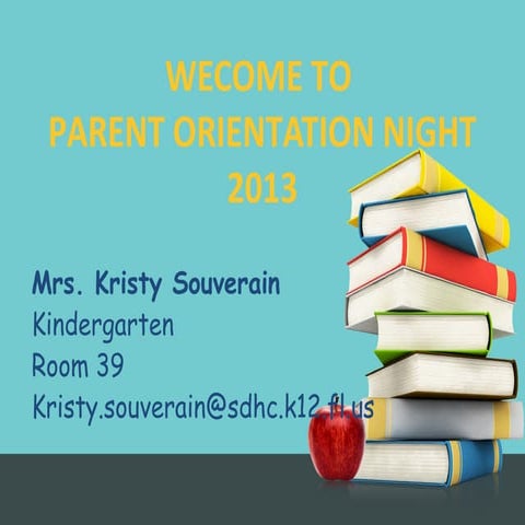 Parent night 2013