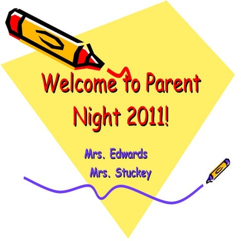 Parent night 2011 2012