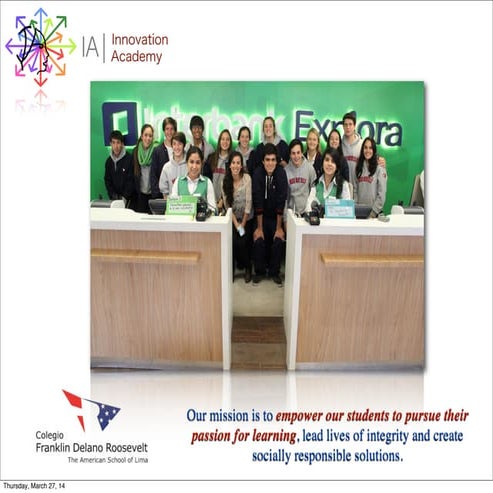 IA Parent Presentation - March 27th, 2014