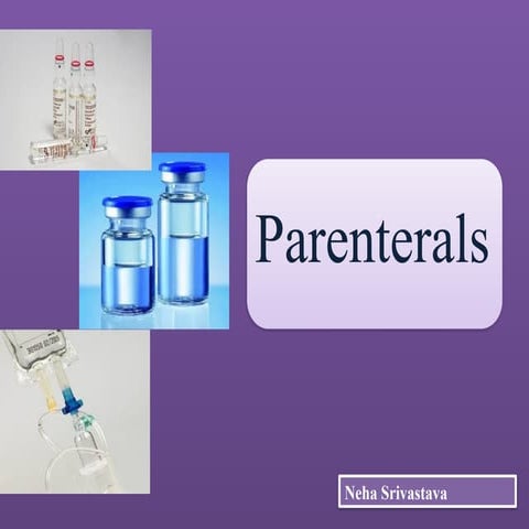 Parentral dosage form              .pptx