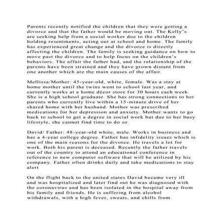 Parents recently notified the children that they were getting a divo.docx