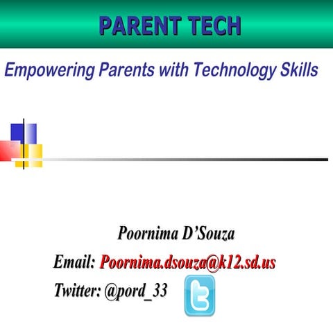 About Parent Tech and Parent University