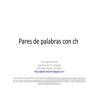 Paresdepalabrasconch