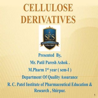 Cellulose Derivatives