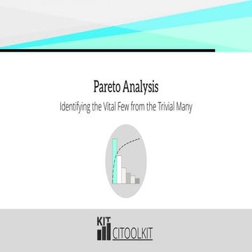 Pareto Analysis: Identifying the Vital Few from the Trivial Many