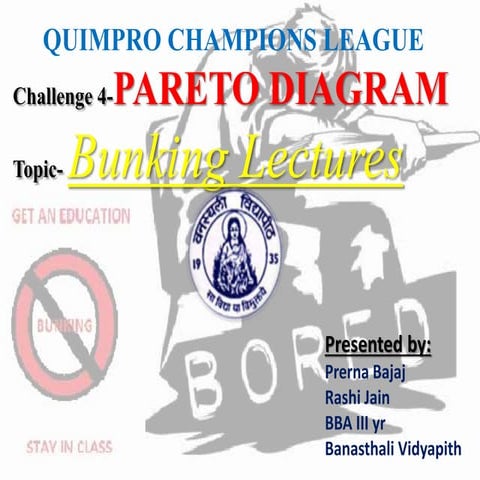 QCL-14-V3- PARETO DIAGRAM- BANASTHALI VIDYAPITH- RASHI JAIN