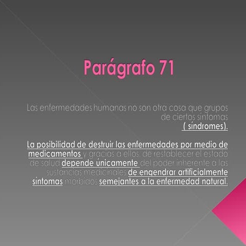 Parágrafo 71.......