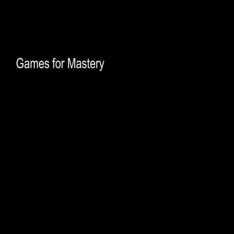 David Williamson Shaffer: Epistemic Games (Paris juin 2011)