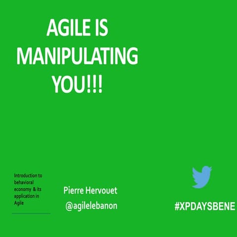 Beware Agile is manipulating you