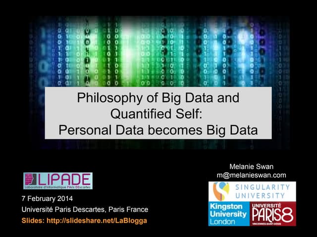 Quantified Self Ideology:  Personal Data becomes Big Data