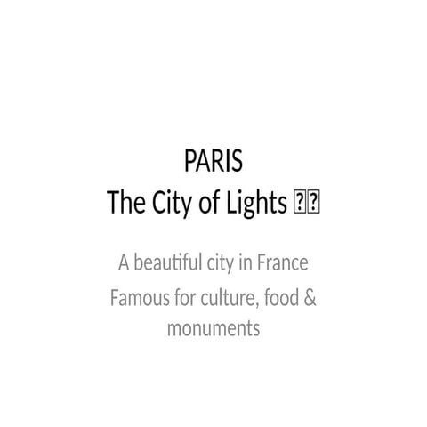 Paris_Best_Presentation_Class4.ppt...... | PPTX