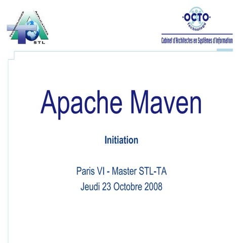 20081023 - Paris Vi Master STL TA - Initiation Maven