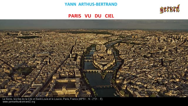 Paris vu du ciel