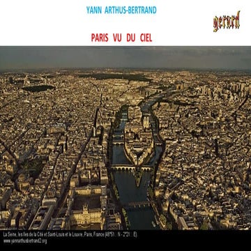 Paris vu du ciel