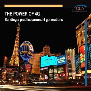 Dr. Tracy Wilson:the 4G practice co...