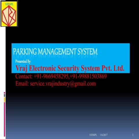 Parking management system