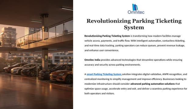 integrated parking management Transforming urban spaces in Dubai | PDF