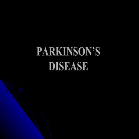 Parkinson’s disease
