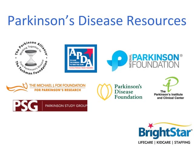 Parkinson's Disease Resources