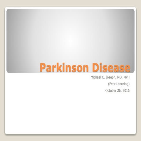 Parkinson's Disease