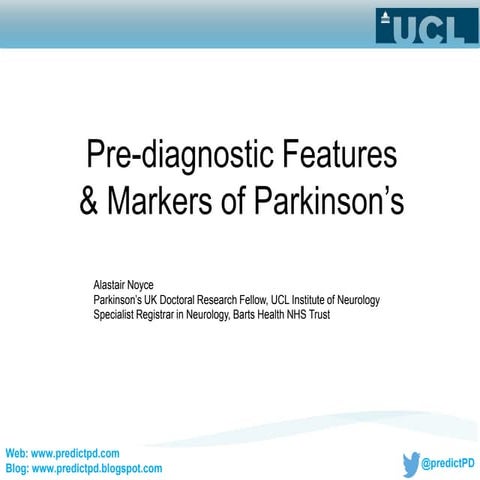 Parkinson's 2015 meeting 2nd July London