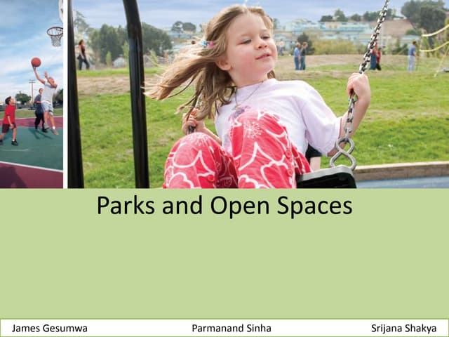 Parks and open spaces