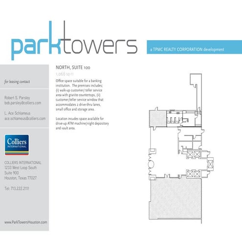 Park Towers North Floor Plans