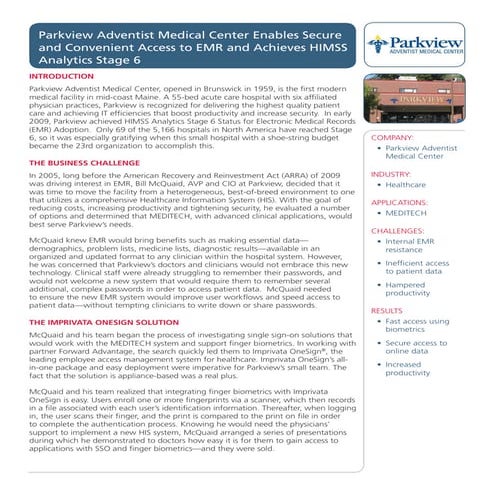 Parkview Adventist Success Story