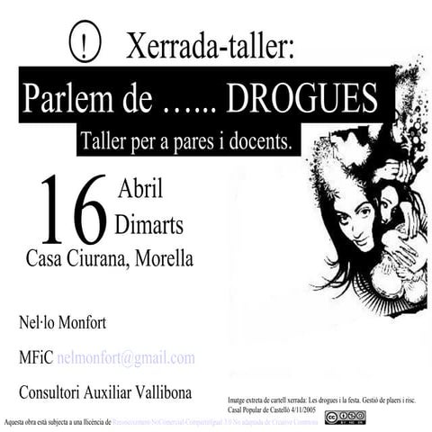 Parlem de drogues morella 16 4-13 versió x a penjar
