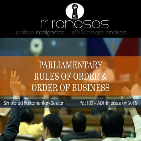 POS100 Raneses - Syllabus - ADMU Intersession2015 | PDF