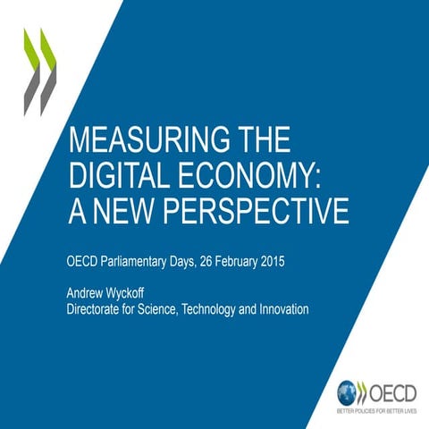 Measuring the Digital Economy - Parliamentary Days 2015