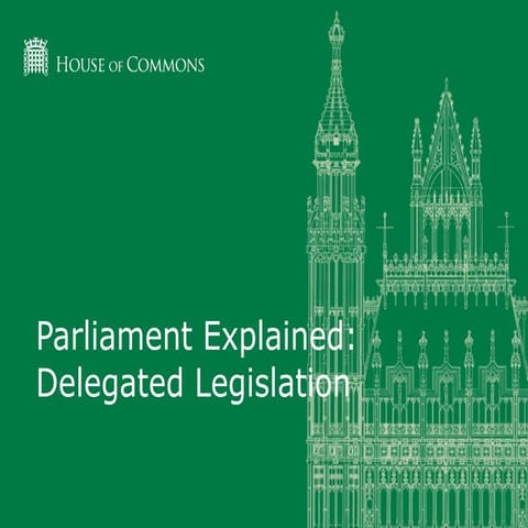 Parliamentary Control of Delegated Legislation.pptx