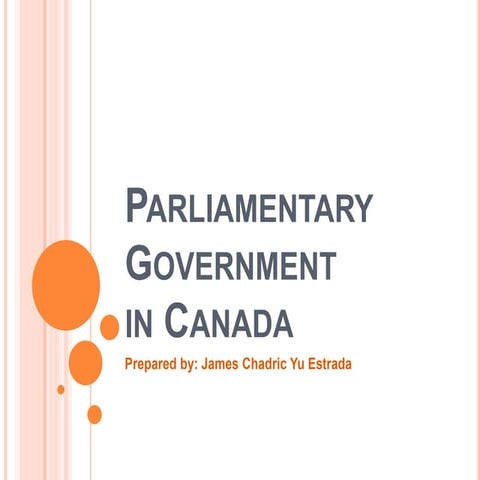 Parliamentary Government of Canada