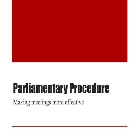 parliamentaryprocedure-111225090929-phpapp02.ppt