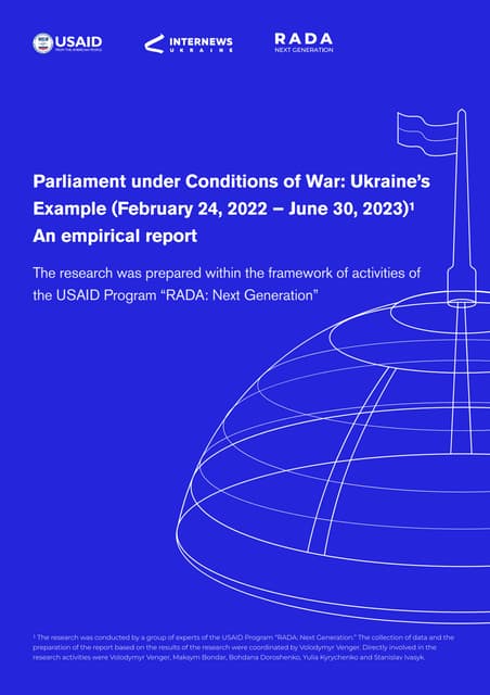 Parliament under Conditions of War_Ukraine’s Example. An empirical report.pdf