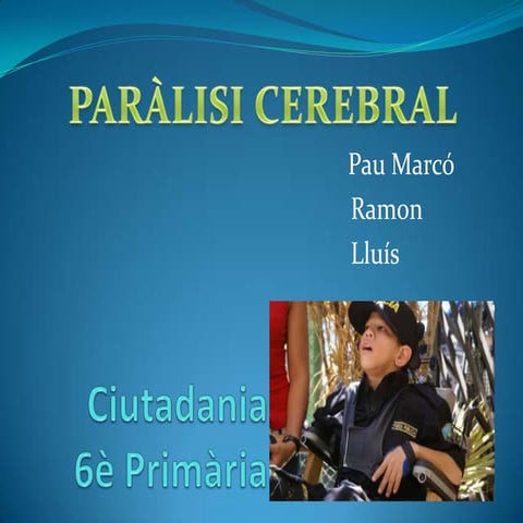 Paràlisi cerebral