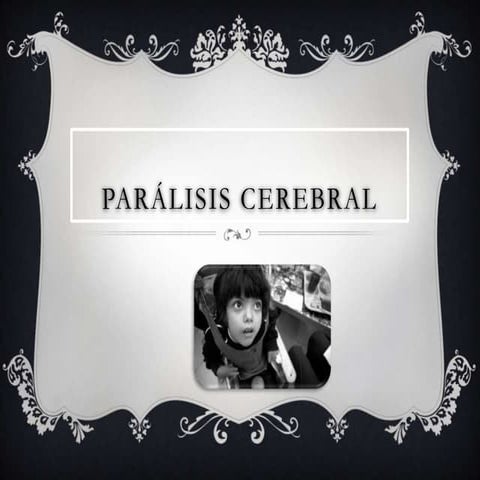 Parálisis cerebral