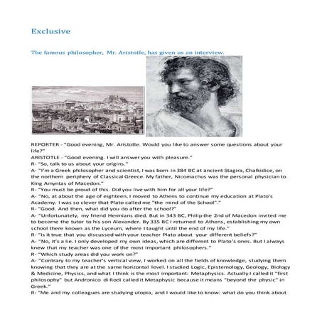 Aristoteles Interview