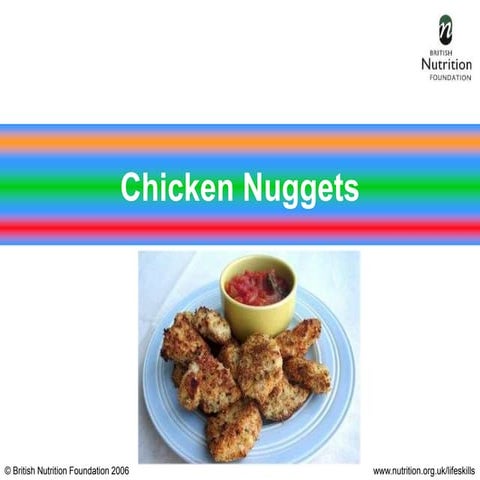 Parmesan chicken nuggets