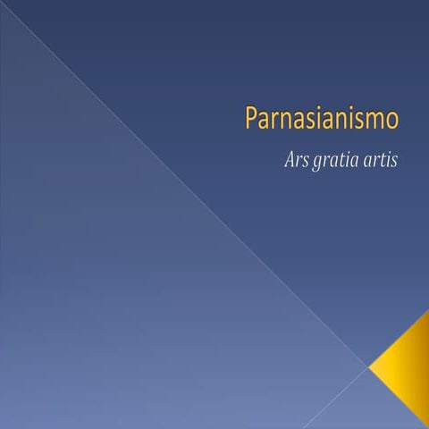 Parnasianismo