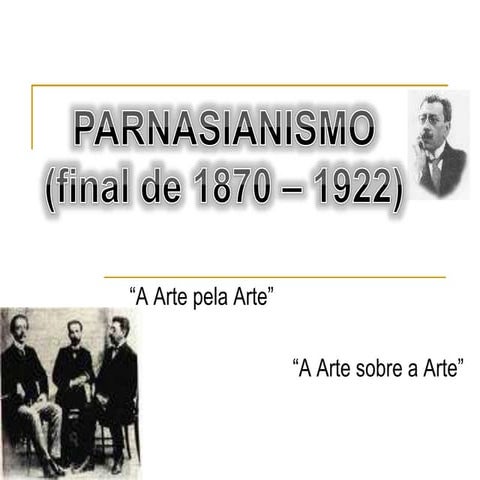 Parnasianismo PPT