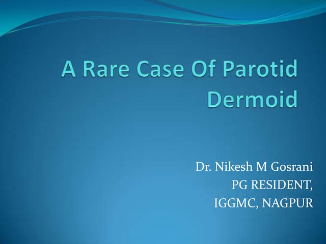 Parotid ppt